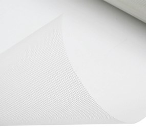 vidaXL Σκουρόχρωμο δίχτυ εντόμων Λευκό 112x1000 εκ Φιμπεργκλάς