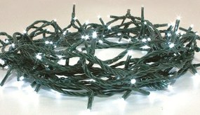100 Χριστουγεννιάτικα λαμπάκια LED σε σειρά άνα 5cm-Cool White  (10 τεμάχια)
