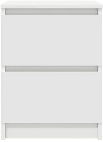 vidaXL Έπιπλο Τηλεόρασης Λευκό 40x35x54 εκ. από Επεξεργ. Ξύλο