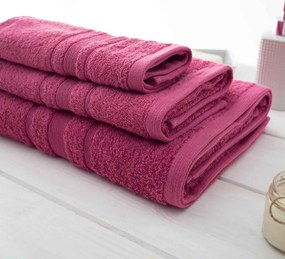 Πετσέτα Χεριών (30x50) Vesta Sithonia 550gsm Φούξια 501-ROSE WINE