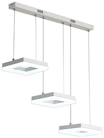 POWERTECH LED φωτιστικό οροφής HLL-0102, 35W, 4000K, 70x120cm, λευκό