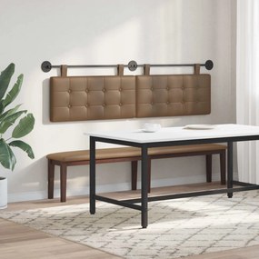 vidaXL Κρεμαστό Κεφαλάρι Επιτοίχιο Τεχνητό Δέρμα