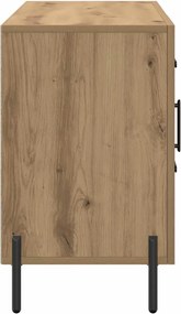 vidaXL Σκευοθήκη Δρυς τεχνίτης 100x36x60 cm Κατασκευασμένο ξύλο