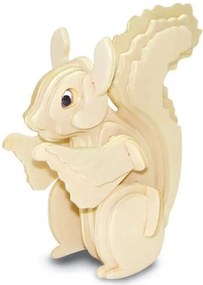 Intra απο ξύλο plywood 3mm-4mm πάχος - Σκίουρος 3D παζλ Δίασταση 30x30 cm Intraeaxys-eo0qv301