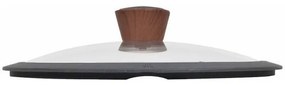 ESTIA ΚΑΠΑΚΙ STONE ΓΥΑΛΙΝΟ ΠΥΡΑΝΤΟΧΟ 26cm