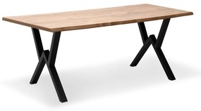 Τραπέζι Walter Megapap Mdf - μεταλλικό χρώμα ακακίας 160x80x75εκ.-GP038-0004,1
