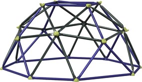 vidaXL Θόλος Αναρρίχησης Μπλε Ατσάλι