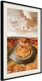 Αφίσα - Colorado River - 30x45 - Μαύρο - Με πασπαρτού