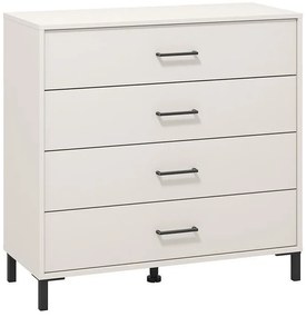 Κομότα - Συρταριέρα Vienne  4F Cashmere 93x40x90 εκ. 93x40x90 εκ.
