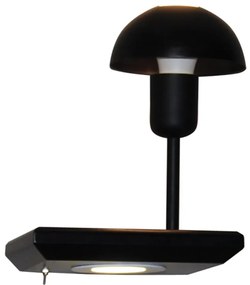 Φωτιστικό Τοίχου HL-3596 2SR 77-4164 Rowan Black Homelighting Metal,Wood