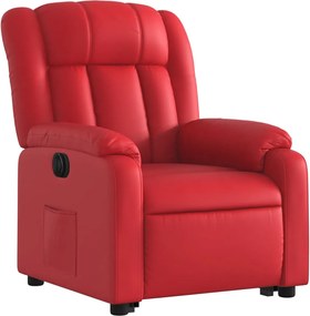 vidaXL Πολυθρόνα Ηλεκ.Ανακλινόμενη με Ανύψωση απόΣυνθετικό Δέρμα