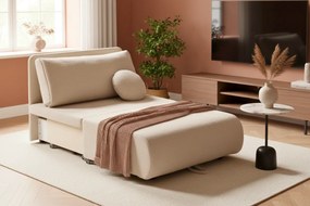 Πολυθρόνα - Κρεβάτι Boucle-Beige