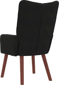 vidaXL Πολυθρόνα Μαύρο 63 x 67 x 94 εκ. Βελούδο