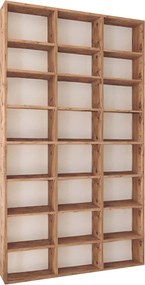 Βιβλιοθήκη Fyodor Megapap χρώμα pine oak 102x16x178εκ.