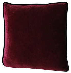 ΜΑΞΙΛΑΡΙ ΚΟΚΚΙΝΟ ΚΡΑΣΙΟΥ ΒΕΛΟΥΔΟ Velveti 40x40cm 100%polyester handwash only polyester