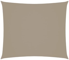 vidaXL Πανί Σκίασης Ορθογώνιο Taupe 2,5 x 3 μ. από Ύφασμα Oxford
