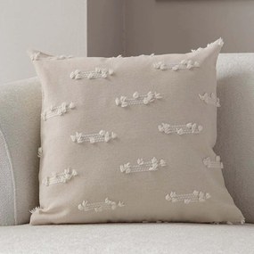 Μαξιλαροθήκη Διακοσμητική Tuffet 881PCR1641 Cream Aberto Design 43X43 Πολυέστερ