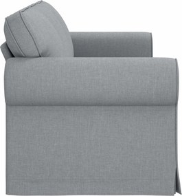 vidaXL Καναπές Ανοιχτό γκρι