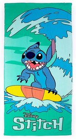 Πετσέτα Θαλάσσης Παιδική Lilo & Stitch 784 Quick Dry Turquoise DimCol Θαλάσσης 70x140cm Microfiber