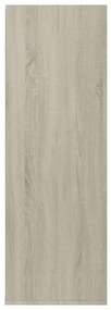 vidaXL Παπουτσοθήκη Sonoma Δρυς 54x34x100,5 εκ. από Επεξεργασμένο Ξύλο