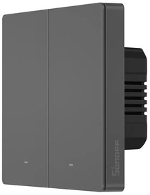 SONOFF smart διακόπτης M5-2C-86, διπλός, WiFi, γκρι