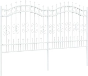 vidaXL Φράχτης Κήπου Kampen Λευκό 240 x 166 εκ