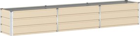 vidaXL Γλάστρα Ελεφαντόδοντο 290 x 50 x 45 εκ Επικαλυμμένος Χάλυβας