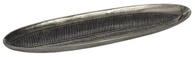 Διακοσμητική Πιατέλα Forleyet 427005 54x16,5cm Silver Eglo Aluminium