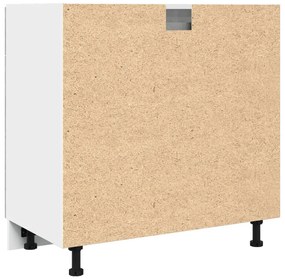 vidaXL Ντουλάπι με Συρτάρι Lyon Γκρι Σκυροδέματος 80x46x81,5 εκ