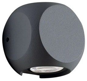 Απλίκα LED Εξωτερικού Χώρου Viokef Ballito Anthracite 4210901