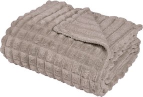 Κουβέρτα Fleece Υπέρδιπλη (220x240) Das Home 1387 Taupe