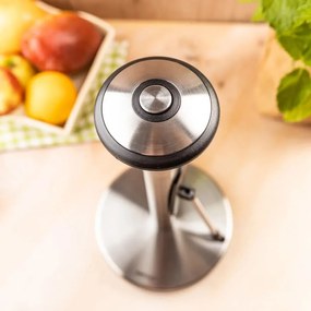 Χαρτοθήκη κουζίνας Kinghoff KH 1955, 36,5 cm, Ανοξείδωτο, Ασημί