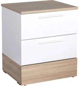 Κομοδίνο Base 0080399 45x40x52cm Sonoma-White