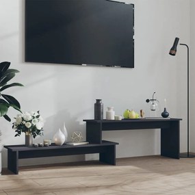 vidaXL Έπιπλο Τηλεόρασης Γκρι 180 x 30 x 43 εκ. από Επεξ. Ξύλο