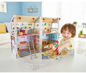 Ξύλινος Στάβλος Hape Happy Family Pony Club