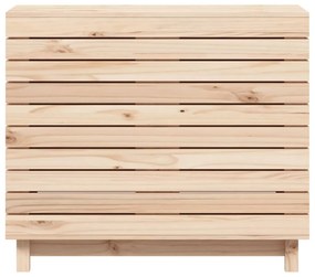 vidaXL Καλάθι Ρούχων 88,5 x 44 x 76 εκ. από Μασίφ Ξύλο Πεύκου