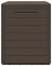 vidaXL Μπαούλο Αποθήκευσης Κήπου Καφέ 78 x 44 x 55 εκ.