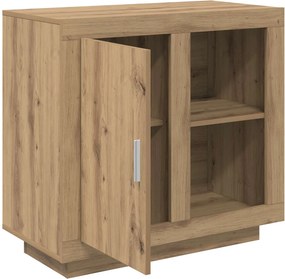 vidaXL Πλαϊνό γραφείο Artisan Oak 80 x 40 x 75 εκ. Επεξεργασμένο ξύλο