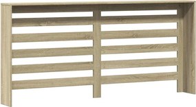 vidaXL Κάλυμμα Καλοριφέρ Sonoma Δρυς 175x20x82 εκ. Επεξεργασμένο Ξύλο