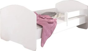 Παιδικό Κρεβάτι Belossi I-Λευκό-140 x 70-Με προστατευτικό