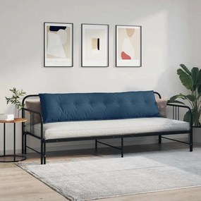 vidaXL Μαξιλάρι Πλάτης Μπλε 200 x 19 x 50 εκ ύφασμα