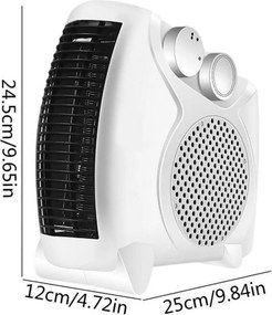 Αερόθερμο Δωματίου Δαπέδου 2000W