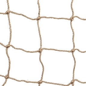vidaXL Δίχτυ στήριξης φυτών από γιούτα Φυσικό 1 x 10 m