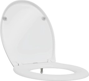 vidaXL Λεκάνη Λευκό 47 x 37 x 4 εκ Δυροπλάστ