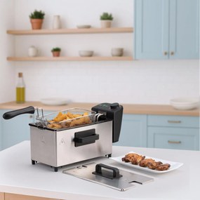 Φριτέζα JATA JEFR1678 Γκρι 2000 W