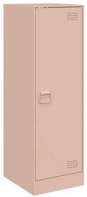 vidaXL Ντουλάπι Ροζ 34,5x39x107 εκ. από Ατσάλι