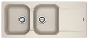 Franke Tectonite KID 621 Αντιστρεφόμενος Νεροχύτης Μπεζ 80cm