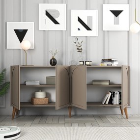 Κονσόλα Atlas / Καρυδί FORA 180x35x81