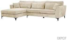 Καναπές Forever Αριστερή Γωνία 71-0158 316x185x92cm Beige