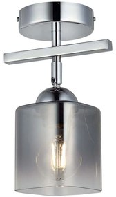 Φωτιστικό Οροφής - Πλαφονιέρα Rayo 341LCA1113 16x27cm 1xE27 40W Chrome Opviq